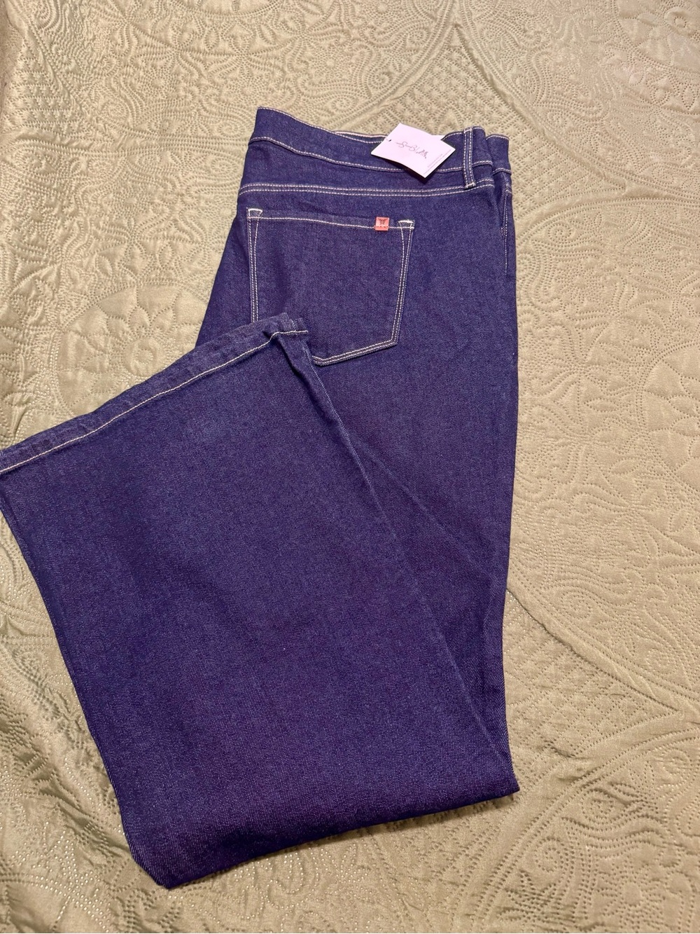 Jessica Simpson Indigo Straight-Leg Jeans